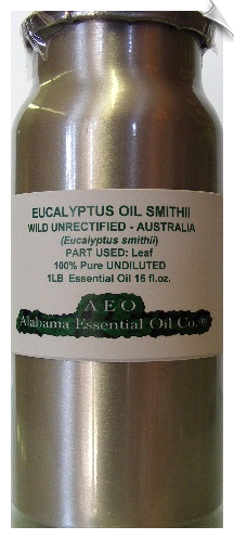 Eucalyptus Smithii Essential Oil Wild Unrectified | Alabama Essential Oils