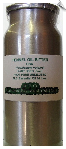 Fennel Essential Oil, Bitter | Alabama Essential Oils